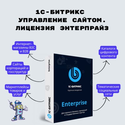 1С-Битрикс: Управление сайтом. Лицензия Энтерпрайз - купить в Терской